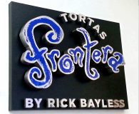 FRONTERA – Aluminum Fabricated Letters Mounted on an Aluminum Pan Face Panel in Philadelphia