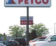 PETCO - Florescent Lamped Illuminated Sign Box with Vinyl Printed Copy in Bala Cynwyd, PA