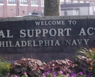 PHILADELPHIA NAVY YARD – Cast Aluminum Letters at Philadelphia Navy Yard in Philadelphia