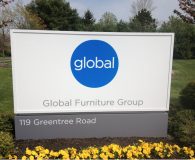 Global Furniture Company Monument Sign